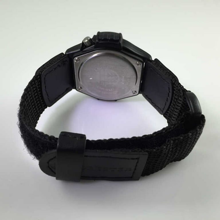 Casio FT-500WC-5BVCF - Orologio Uomo Al Quarzo Con Cinturino In Nylon Marrone E Lusso LED - 4