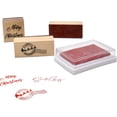 thumbnail image 3 of Gift Boutique Christmas Wooden Rubber Stamps Set of 3 Merry Christmas Santa Claus Signature & North Pole Reindeer Mail Stamp with Red Ink Pad for Holiday Xmas Letter Envelopes Letters to & from Santa, 3 of 7