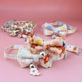 thumbnail image 5 of Visland Breakaway Cat Collar with Bow Tie and Bell, Cute Floral Patterns, Kitty Adjustable Safety Collars for Cats or Small Dogs, 5 of 8