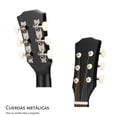thumbnail image 4 of Guitarra Acústica ZONAR GTA-NGR color Negra, 4 of 8