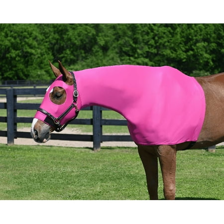 UPC: 0840875089966 | Gatsby Lycra Pull On Slicker Hood Hot Pink Medium (800-1100lbs)