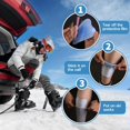 thumbnail image 3 of 2Pcs/4Pcs Ski Guards Gel Pads, 6 x 4 Inch Snowboard Shin Pads, Reusable Ski Shin Protector Pad for Ski Boot Liner Reducing Pressure, 3 of 7