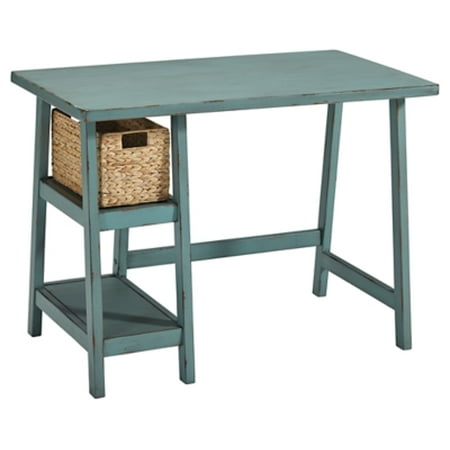 Signature Design By Ashley Mirimyn Home Office Small Desk Teal