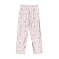 thumbnail image 4 of Kdxio Rabbit Print Men's Sleep Pajama Pant Lounge Pants with Pockets, 4 of 8