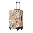 thumbnail image 2 of Salouo Woodland Animals in Neutral Tones Pattern Travel Dust-proof Suitcase Cover, Softside Suitcase Protector Luggage Cover Protector for 18-32inch ,Not Included Suitcase, 2 of 8