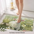 thumbnail image 3 of Farm Sheep Daisy Door Mat&nbsp;Indoor Outdoor Entrance, Non Slip Small Rug for Kitchen Bathroom Entryway Rug, Spring Wildflower Plant Watercolor Washable Doormat Floor Mat 16x24 Inch, 3 of 8