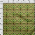 thumbnail image 3 of oneOone Cotton Poplin Light Green Fabric African Watercolor Sewing Craft Projects Fabric Prints By Yard 42 Inch Wide, 3 of 4