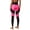 j37-Hot Pink, variant on LIIPEE Womens Leggings Athleisure Color Block Ankle Slim-Leg Seamless Waistband Mid Legging Ladies Casual Comfortable Breathable Soft Daily -Lifting Yoga Pants,XL