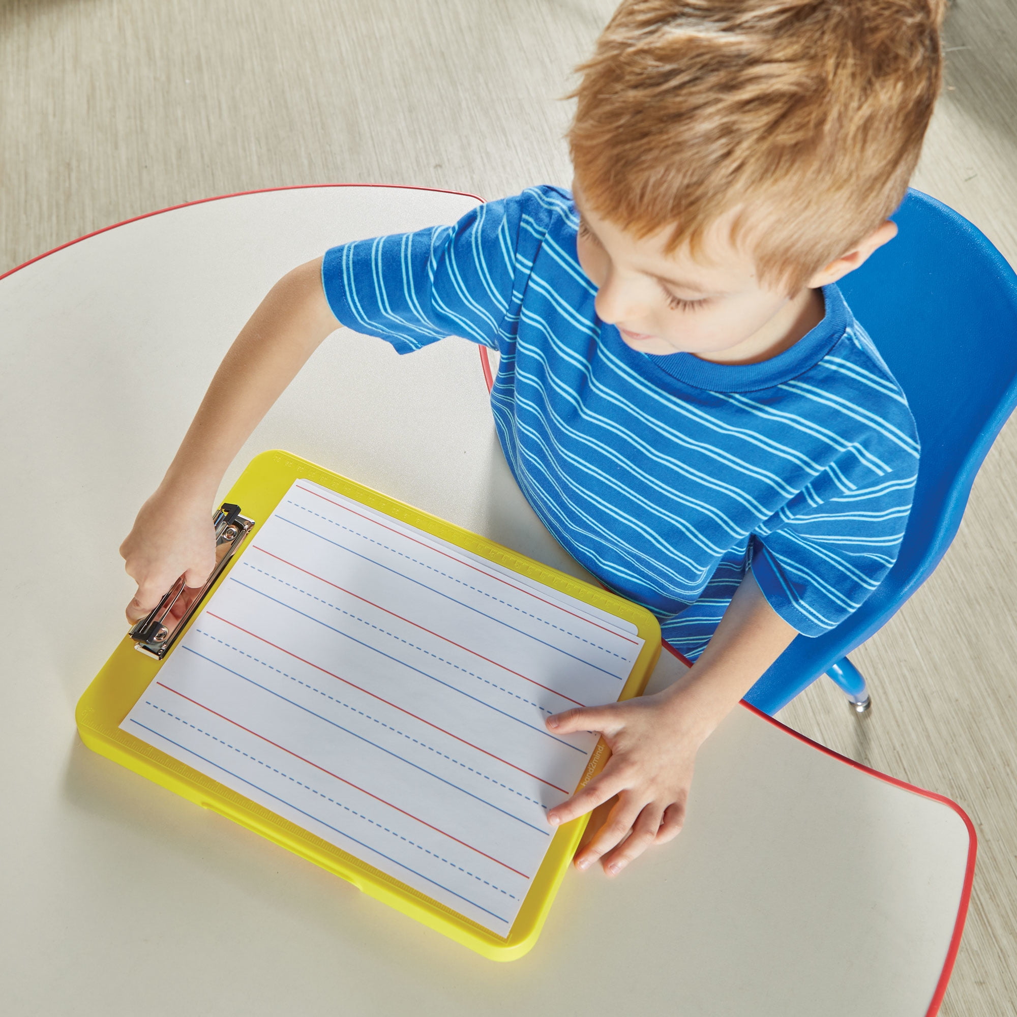 hand2mind Rainbow Writing Slant Boards (Set of 6), Teacher Classroom Supplies