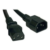 Tripp Lite Model P004-006 6 ft. AC Power Extension Cord, IEC-320-C14 to IEC-320-C13