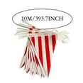 thumbnail image 3 of Carnival Circus Party Decorations Supplies Circus Carnival Bunting Banner Red And White Pennant Banner Triangle Bunting Flag For Carnival Birthday Party, 3 of 9