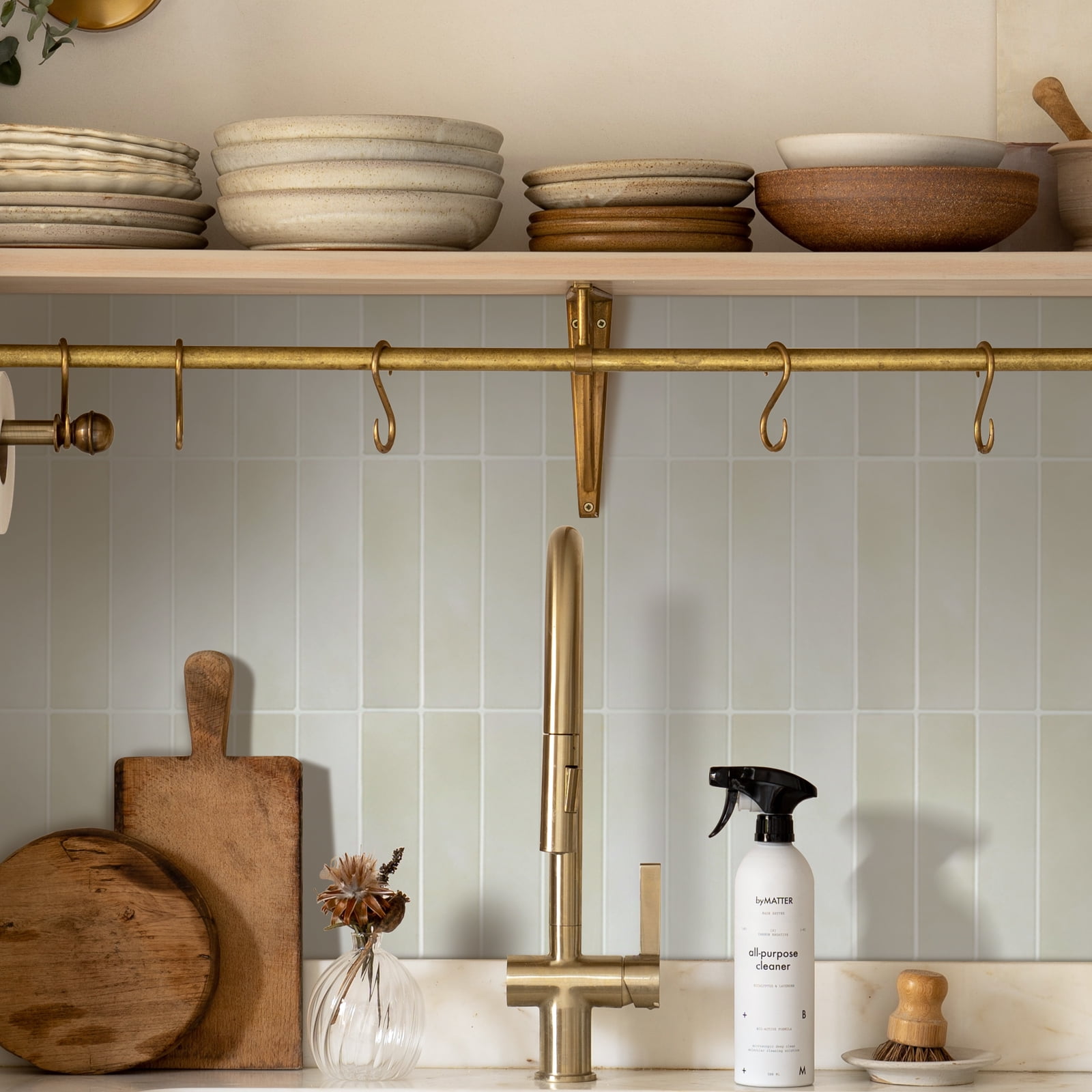 10 Sheets Peel and Stick Backsplash - 12" x 12" 3D Self Adhesive Peel and Stick Subway Tile for Kitchen Bathroom (Beige)
