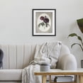 thumbnail image 3 of Stupell Industries Victorian Vintage Blooms within Oval Black Framed Print Under Glass, 17 x 21, by Lettered and Lined, 3 of 8