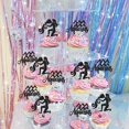 thumbnail image 5 of 24 PCS Aries Cupcake Toppers Glitter 12 Constellation Aries Cupcake Picks March April Birthday Cake Decorations for Horoscope Astrology Birthday Party Cake Decorations Supplies Black, 5 of 10