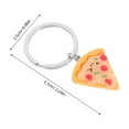 thumbnail image 2 of WEUVEB 6Ud Llavero De Pizza Con Para De Bolsos Y Llaves En Casa, 2 of 8