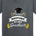 thumbnail image 4 of Inktastic Family Graduation-proud Brother of the Graduate Youth T-Shirt, 4 of 5