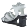 thumbnail image 7 of Spring Step L'Artiste Shelly – Women's Hand-Painted Floral Leather Platform Sandal with Adjustable Ankle Strap - Artistic Block Heel For Everyday Wear, 7 of 7