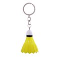 thumbnail image 3 of OPOLSKI Mini Badminton Pendant Keychain Key Ring Holder Backpack Pouch Yellow, 3 of 8