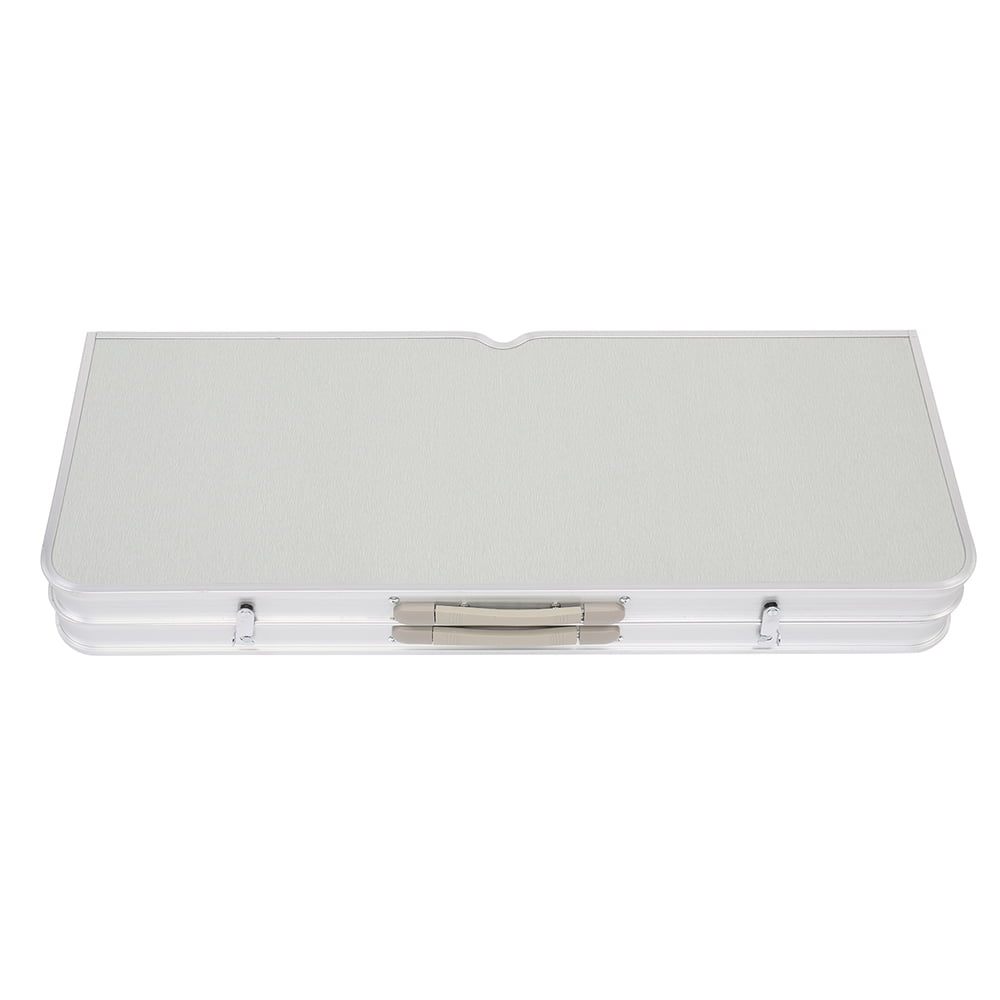1 Piece Folding Table and Chair Aluminum Alloy