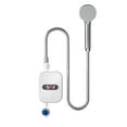thumbnail image 1 of 3500W Mini Instant Water Heater Shower LCD Digital Display Bathroom Faucet Hot Water Heater Kitchen Tankless Instant Heating ,Digital Temperature Display, 1 of 7