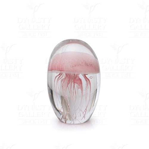 Paperweight Baby Jellyfish Turquoise Glow Dynasty Gallery 