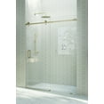 thumbnail image 2 of Glass Warehouse Sqsld-68 Astro 78" High X 68" Wide Sliding Frameless Shower Door - Bronze, 2 of 7