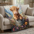 thumbnail image 1 of CaiYueKe Small Size Flannel Blanket, 39x27.6 Inch Soft Warm Nap Blanket, Print Flannel Throw for Sofa Bed Camping, Lightweight Cozy Blanket, Gift for Holiday Thanksgiving Christmas, 1 of 7