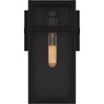 thumbnail image 3 of Vanessa 1-Light Matte Black Outdoor Wall Lantern, 3 of 5