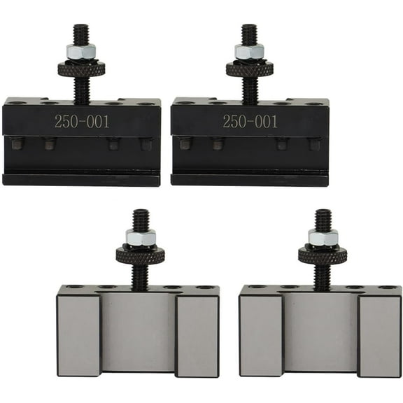 4Pcs OXA 1 Quick Change Turning & Facing Lathe Tool Post Holder 250-001 Tool Holder Fit for Lathe