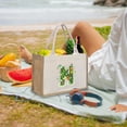 thumbnail image 4 of Ediodpoh Sacs pour Femmes Sac à Main Lettre Maman Sac à Main Lettre Sac de Plage avec Design Personnalisable N, 4 of 4