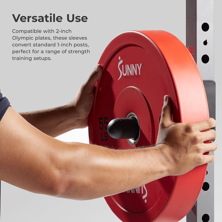 Sunny Health & Fitness 2-Inch Plate Sleeve Converter photo 4