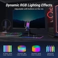thumbnail image 2 of TONOR TC320 Gaming Mic, USB Microphone with RGB/Gain Control, Mute Touch for Streaming, Podcasts, Recording, Twitch/YouTube/Discord, Condenser Computer PC Mic with Stand on Mac/PS4/PS5/NS, 2 of 9