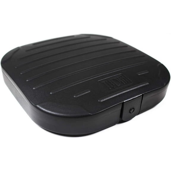 TUDIA Hard PC Waterproof Travel Carrying Case for Urinal Pee Cup Funnel Device - Black