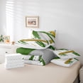 thumbnail image 4 of YST Grey Beige Grass Green 7-Piece Comforter Set, Gradient Abstract, Modern, Queen, 4 of 4