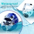 thumbnail image 3 of Casco de entrenamiento para tutoría de taekwondo y karate con protector facial, color azul, 3 of 6