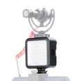 thumbnail image 2 of Panel de luz LED para video, luz bicolor, lámpara portátil brillante para DSLR, teléfonos inteligentes, cámaras, filmación fotográfica, YouTube, entrevistas, 2 of 5