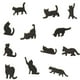 thumbnail image 2 of Adornos de Gatos de Madera: 12 Adorables Adornos de Gatos de Diferentes Formas, 2 of 7