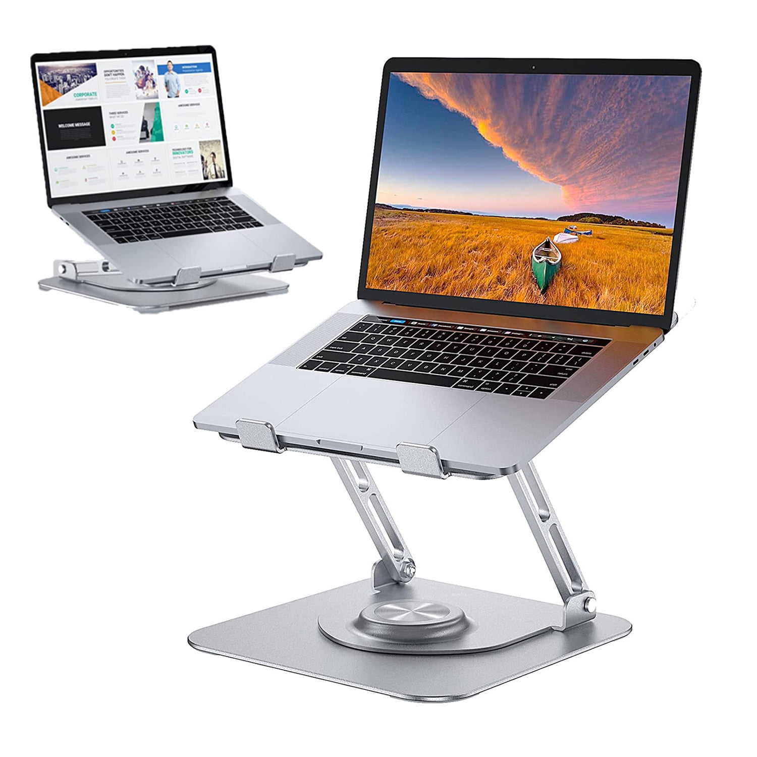 Portable Adjustable Laptop Stand for 1017 inch Laptops in Nepal at NPR