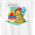 thumbnail image 3 of Garfield - Birthday's Make Me Old - Women's Short Sleeve Graphic T-Shirt, 3 of 5