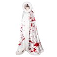 thumbnail image 5 of Capa larga con capucha para mujer, con estampado de Halloween, informal, blusa de poliéster, 5 of 5