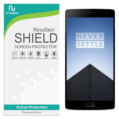 OnePlus 2 / One Plus 2 (2015) Screen Protector RinoGear Flexible HD Crystal Clear Anti-Bubble Unlimited Replacement