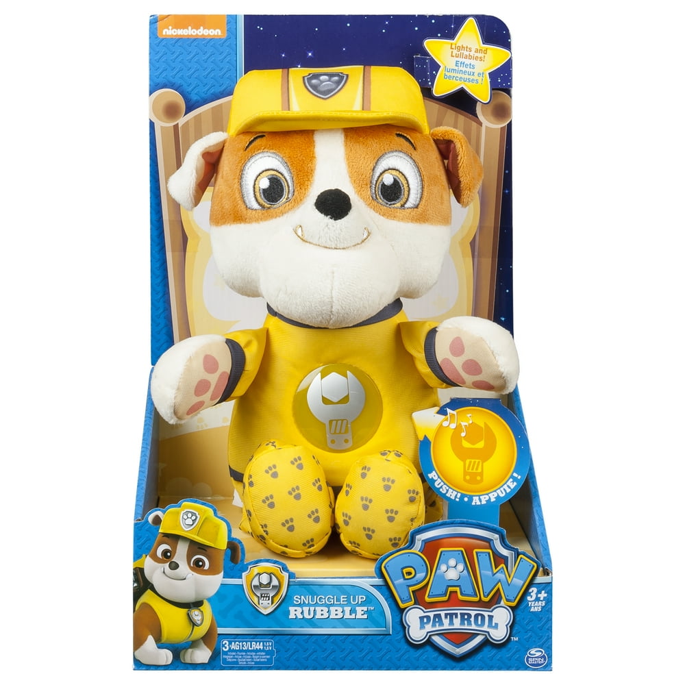 Paw Patrol Snuggle up Pup Rubble