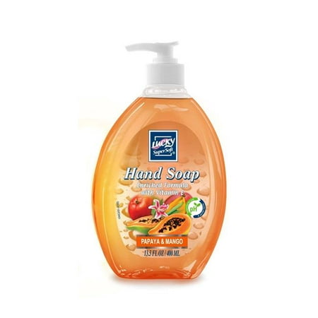 Delta Brand 3222-12 PEC 13.5 oz Soap, Papaya & Mango - Pack of (Best Papaya Soap Brand)