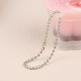 thumbnail image 5 of Taotanxi 2.4mm ballchain 100 Pcs Stainless Steel Bead Chain 11.8 inches Ball Chain Necklace, 5 of 6