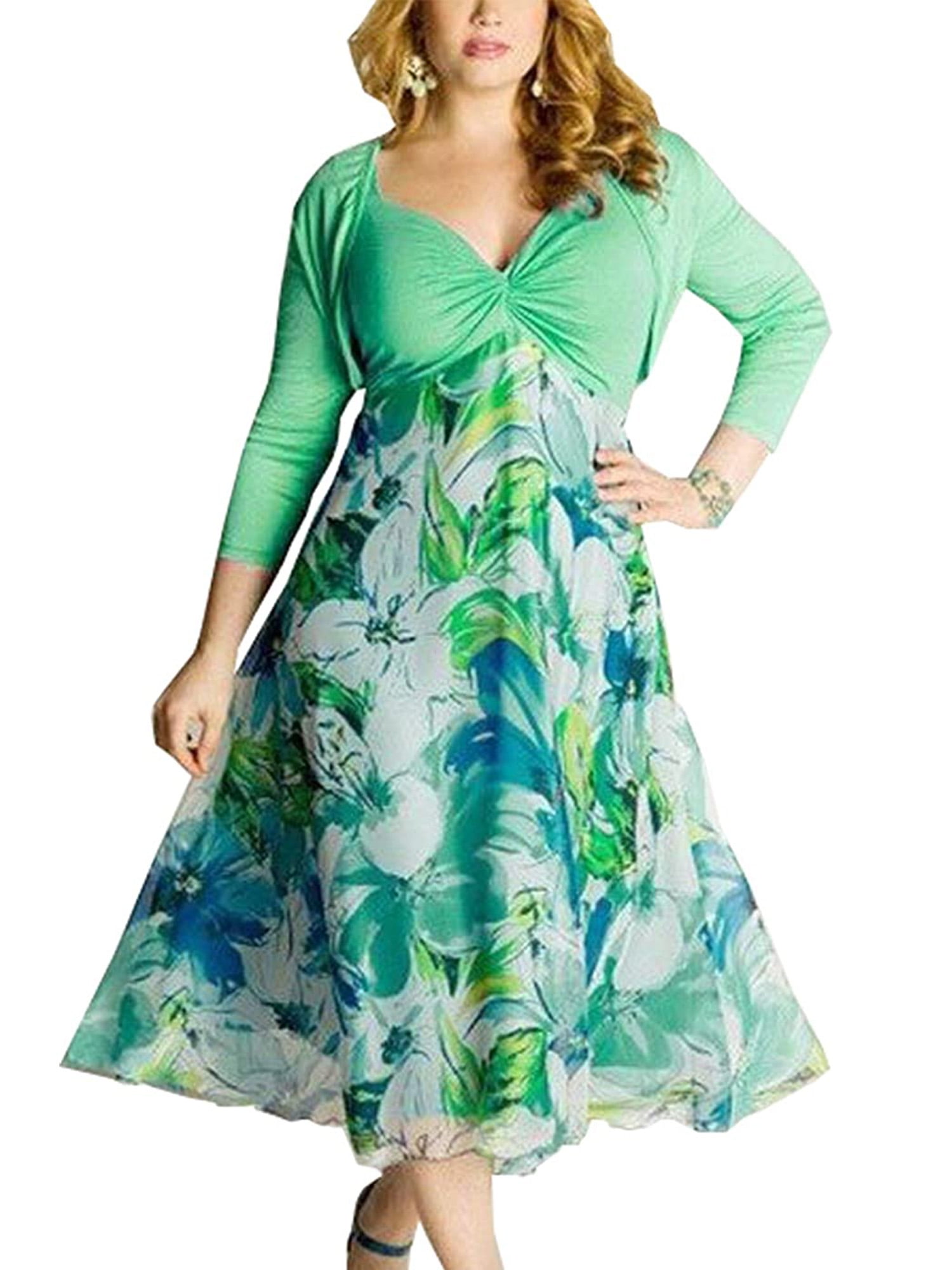 walmart maxi dresses plus size