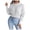 White, variant on XINSHIDE Female Sweaters Crew Neck Long Sleeve Loose Knitted Pullover Sweater Jumper Tops vintage sweater
