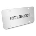 thumbnail image 2 of Chevrolet Equinox 3D Nameplate Mirror Chrome Stainless Steel License Plate, 2 of 5