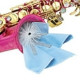 thumbnail image 3 of Paño de limpieza para saxofón Cepillo para tirar a través del kit de hisopo Tubo de herramientas Limpiador interior, 3 of 5