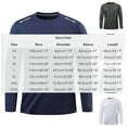 thumbnail image 3 of Handshe Men's Sport T-Shirt, Solid Color Long Sleeve Round Neck, Viscose Moisture-Wicking Cooling Top for Gym, Fitness and Daily Wear, 3 of 7