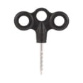 thumbnail image 1 of Clous de Sol Extérieurs pour Camping et Randonnée Piquets Phosphorescents avec Corde Coupe-Vent Boucle de Fixation Clous Filetés en Acier Inoxydable à Trois Trous pour Sécuriser les Tentes et l'Équipement 5 Pcs, 1 of 3